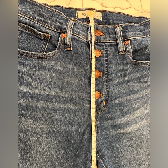 🌸 Madewell 9” Mid Rise Skinny Jeans Size 28. 🌸 - Picture 8 of 12